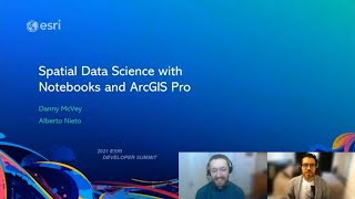 Spatial Data Science with Notebooks in ArcGIS Pro