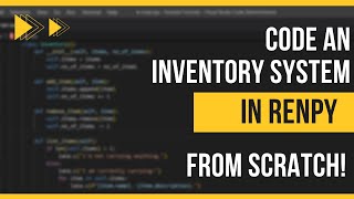 Code an inventory system in Ren'py from scratch