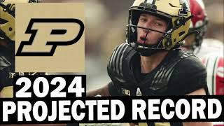 Purdue 2024 Projected Record