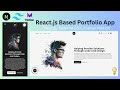 Stunning Portfolio Web App with Next.js, Tailwind CSS & Framer Motion! 💻✨