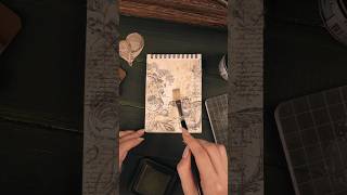 ASMR Journaling : Simple texture Art #コラージュ