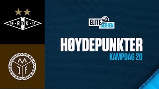 Rosenborg - Mjøndalen | 3-1 | Høydepunkter | Kampdag 20 - Eliteserien 2021