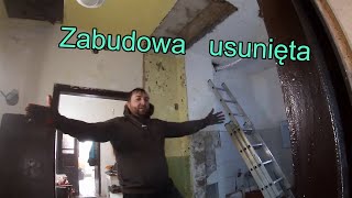 Likwidacja starej szafy/zabudowy * Remont starego domu