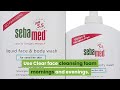 how do you use sebamed clear face cleansing foam