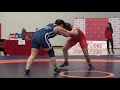 2017 York Open WW72kg Brooke Jarrett (UofT) vs Nicole French (Brock)