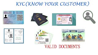 What Is KYC | kyc kya hai hindi me | केवाईसी क्या होता हैं | bank document requirements | bank kyc