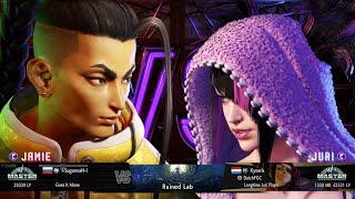 Street Fighter 6 Online Matches #143 - I-SugarmaN-I (Jamie) vs Kyneris (Juri)