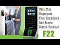 Zkt Eco F22 Installation | Fingerprint Time Attendance and Access Control