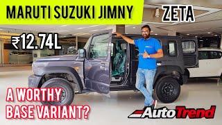 Maruti Suzuki JIMNY Base Model Real Life Detailed Review 🔥 TeamAutoTrend