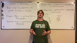 Cluster vs Stratified