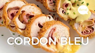 CORDON BLEU DE POLLO 🍗 en salsa - súper fácil y rápido |  ÑAM! Recetas