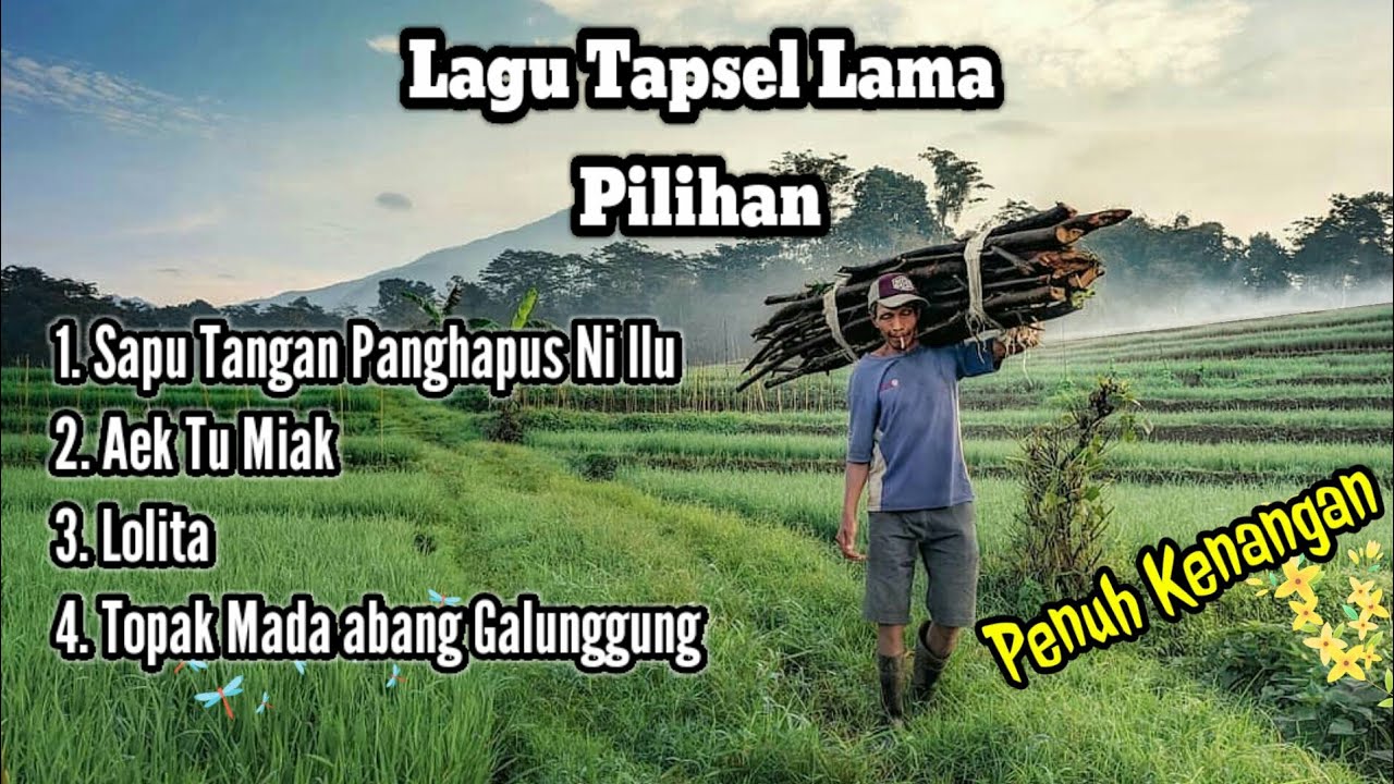 Lagu Tapsel Lama Pilihan Penuh Kenangan Lagu Mandailing Lagu Tapsel