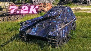 Jagdpanther II  7.2K Damage 8 Kills World of Tanks #wot