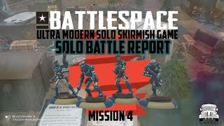 Can the hostages be rescued? | Battlespace Ultra Modern Solo Skirmish Game Battle Report: Mission 4