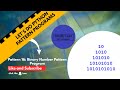 How To Create Binary Number Pattern Program (Python Program)