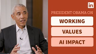 Barack Obama talks about modern work and his new Netflix series
