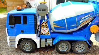 믹서 트럭 포크레인 중장비 자동차 장난감 모래놀이 Truck Car Toy Video for Kids