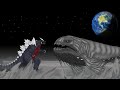 Space godzilla VS Space bloop EP.01