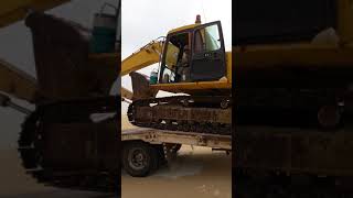 How to loding in tha excavator in tha lobet