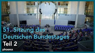 51. Sitzung des Deutschen Bundestages (Teil 2)