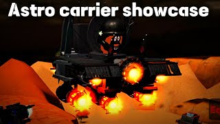 Astro carrier showcase from sentient (Strange Bathtub War)