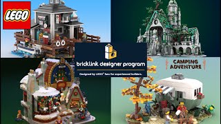 BRICKLINK DESIGNER PROGRAM | Series 3 | Five Designs Chosen