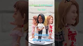 Custom Bobbleheads Gifts For Her - Personalized Bobbleheads From Photo