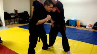 Instructors Course- panantukan\\Dumog- inside entry arm lock pt9