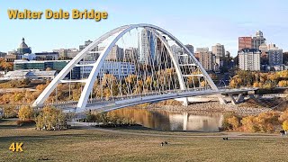 Walter Dale Bridge and surrounding area, Fall 2021, Edmonton, AB, Canada