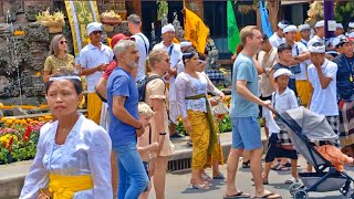 UBUD! BANYAK BULE MENYAKSIKKAN UPACARA TAWUR AGUNG PEDANAN CATUS PATA UBUD BALI