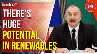 Ilham Aliyev on the diversification of Azerbaijan's economy