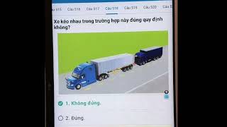 Mẹo học 600 câu lý thuyết Ô Tô cực hay p5