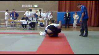 Michael Bywater BJJ Hereford open 2010 Fight 1