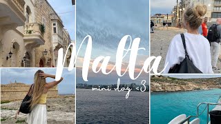 MALTA MINI VLOG I spontaner Urlaub mit meinem Freund 🤍