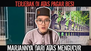 bukan pagar biasa! marjannya mengucur