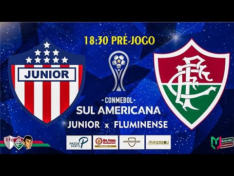 PRÉ-JOGO DE JUNIOR BARRANQUILLA X FLUMINENSE / AO VIVO | COPA SUL ...