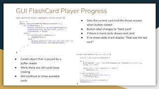 Java FlashCard Project Team 7