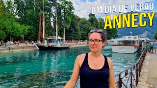 Um dia em Annecy - Verão Europeu