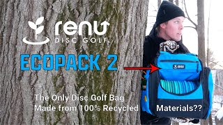 100% Recycled Disc Golf Bag: The Renu EcoPack 2 Review