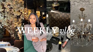 VLOG | GRWM + NEW MAKEUP ROUTINE + LUXURY FRAGRANCE UNBOXING + DINNER CLOS MAGGIORE | Edwigealamode