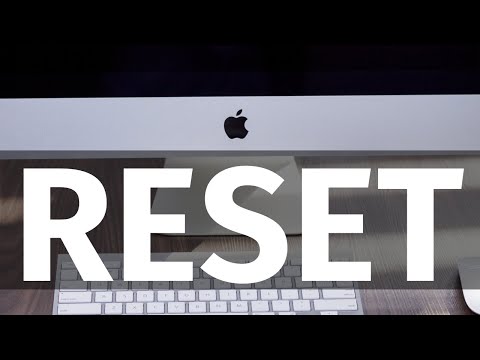 How to Reset iMac Reset iMac to Factory Settings
