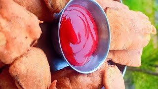 #నోరూరించే అరటికాయ బజ్జీలు😋👌#cooking #trending #viral #tasty #yummy #Banana Baujji lu#snacks