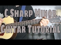 How to Play a C Sharp Minor Chord (Chord Guitar Tutorial!!)