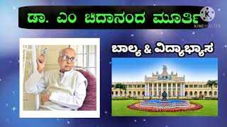 M Chidananda Murthy ಎಮ್ ಚಿದಾನಂದ ಮೂರ್ತಿರವರ ಪರಿಚಯ