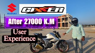 Suzuki Gixxer Fi Abs after 27000 k.m User experience share।।  Wrong Route।। Saimon।।  Himel