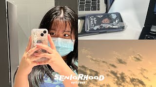 ( 1 ) SENIORHOOD 🎞 .° | update, new beginnings, school