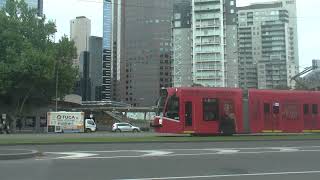 Giorgio Armani tram D1 3529 St Kilda Rd