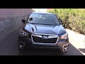 2019 subaru forester 400 mile test drive