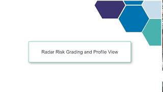 Monitor self-service (RADAR): Risk Grading and Profiling View