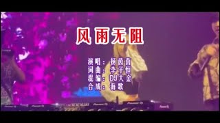 杨茵茵 《风雨无阻 （DJ大金版）》 KTV 导唱字幕 （备有伴奏视频）